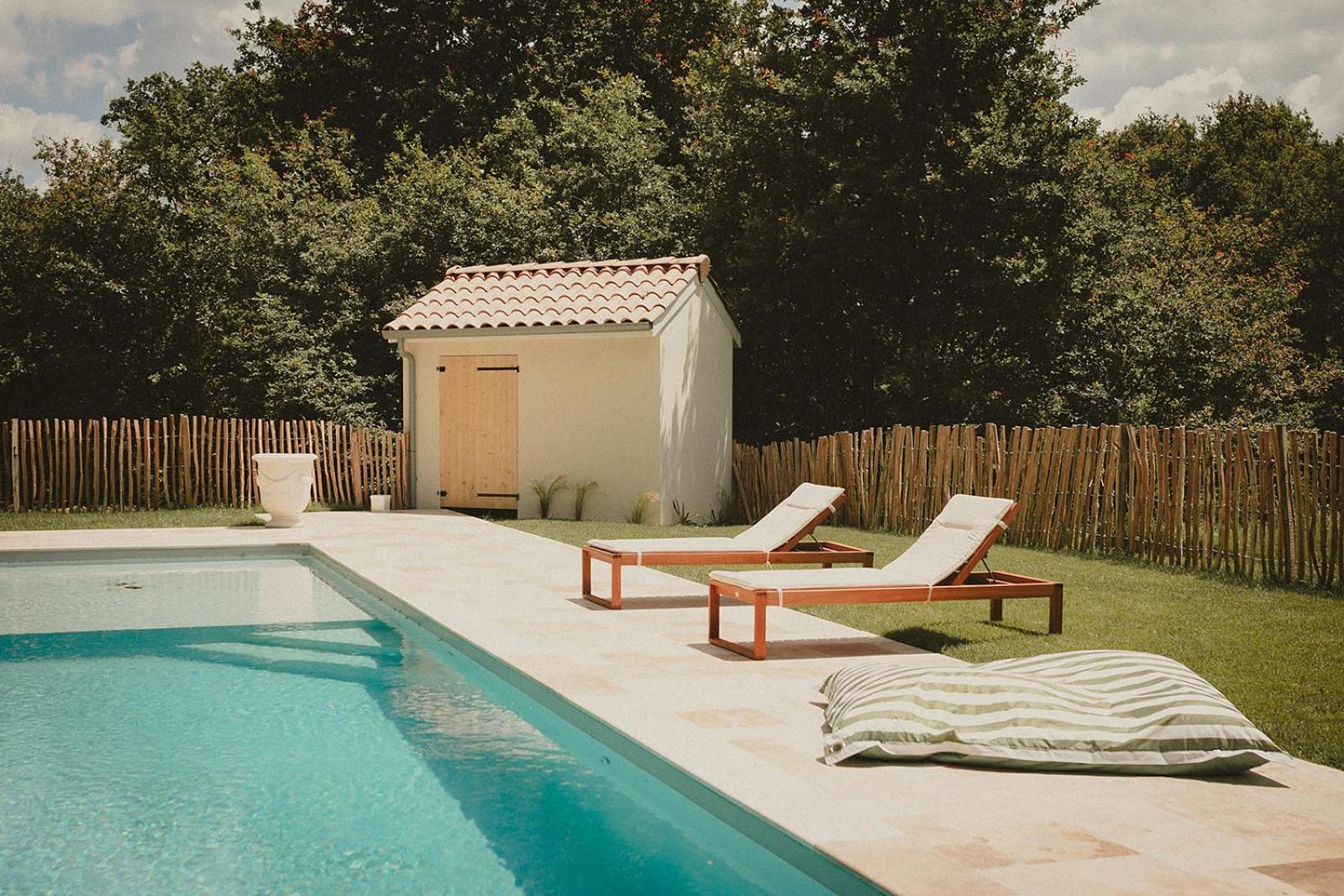 Bed and Breakfast Domaine De Bassibe Segos Экстерьер фото